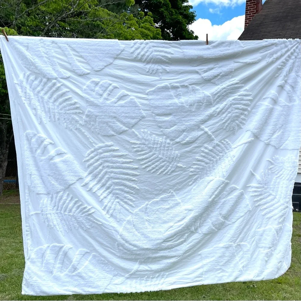 Madison Park White Cotton Duvet Cover